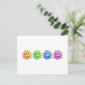 Cool Suns Briefkaart (Staand voorkant)