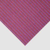 Cool Sunset Stripes Patroon Tissuepapier (Detail)