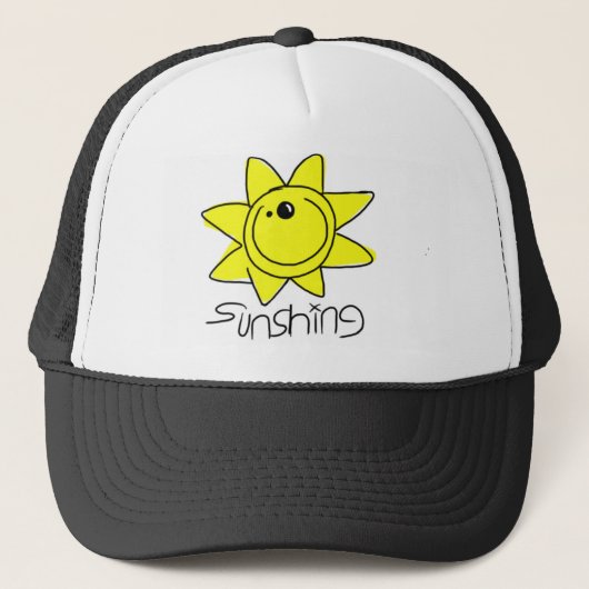 Cool sunshine Trucker Hat Trucker Pet (Voorkant)