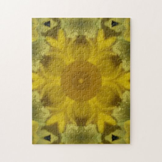 Cool Sunshine Yellow Legpuzzel (Verticaal)