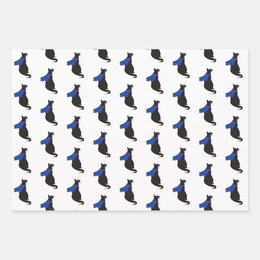 Cool Super Kitty - Ensemble de feuilles de papier  (Devant)