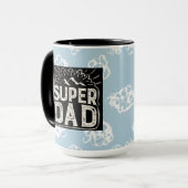 Cool Super Papa Coffee Mug (Devant gauche)