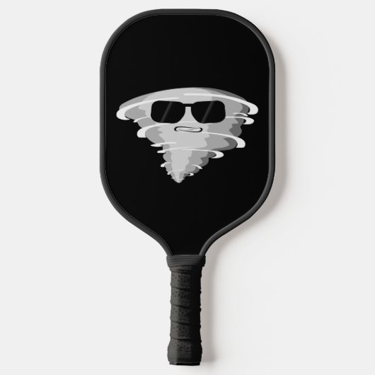 Cool Super Tornado Grappig Pickleball Paddle (Achterkant)