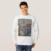 Cool  superheld comic t-shirt (Voorkant volledig)