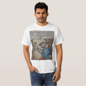 Cool  superheld comic t-shirt (Voorkant volledig)