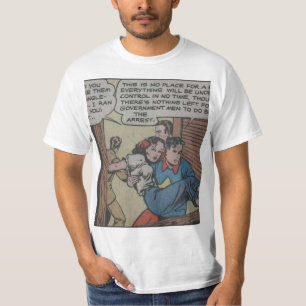 Cool  superheld comic t-shirt