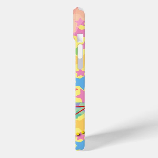 Cool Superstar Regenboog Leuke Kleurrijke Schieten Case-Mate iPhone Case (Achterkant / Links)