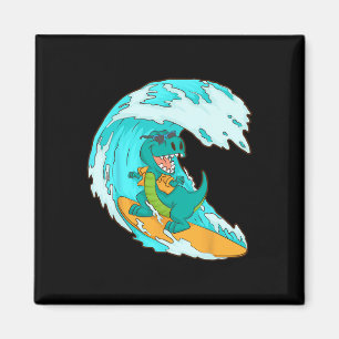 Cool Surf Ontwerp Voor Mannen Vrouwen Surfer Surfe Magneet