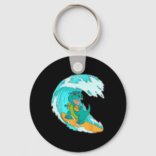 Cool Surf Ontwerp Voor Mannen Vrouwen Surfer Surfe Sleutelhanger
