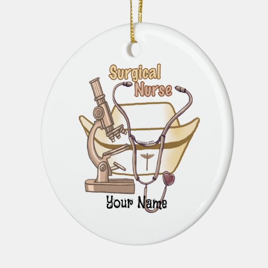 Cool Surgical Nurse Ornament (Links)