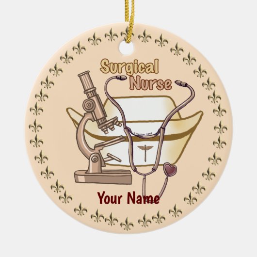 Cool Surgical Nurse ornament (Voorkant)
