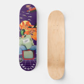 Cool Surreal Funny Unieke aangepaste persoonlijke  Skateboard (Voorkant)