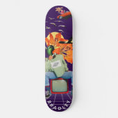 Cool Surreal Funny Unieke aangepaste persoonlijke  Skateboard (Voorkant)