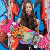 Cool Surreal Funny Unieke aangepaste persoonlijke Skateboard