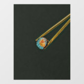 Cool sushi gift raamsticker (Vel)