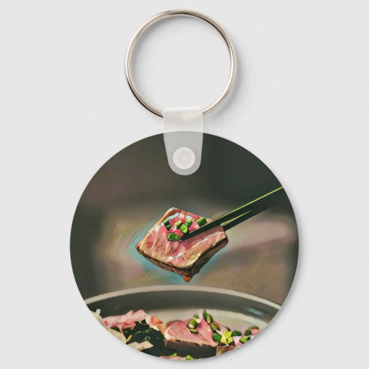 Cool sushi gift sleutelhanger (Voorkant)