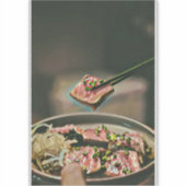 Cool sushi gift sticker (Voorkant)