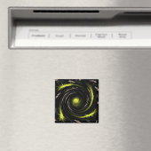 Cool Swirl Artsy Magnet (In Situ (Lave-vaisselle))