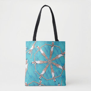 Cool Sychronized Swimming Pattern Draagtas