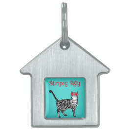 Cool Tabby Cat You Are One Cool Cat Huisdieren Naamplaatje