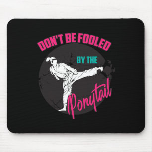 Cool Taekwondo Art voor Vrouwen Meisjes Karate Jud Muismat