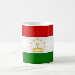 Cool Tajikistan Flag Koffiemok
