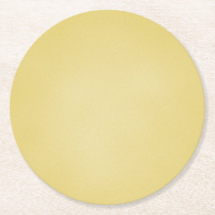 Cool Tan Grainy look Ronde Kartonnen Onderzetter