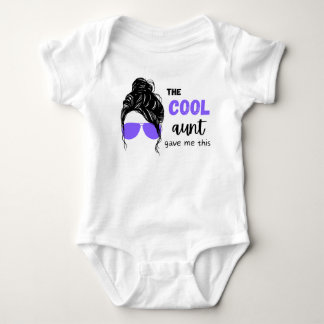Cool tante gaf me dit Baby bodysuit