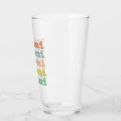 Cool tante Modern Retro Cute Gifts voor tante Glas (Links)