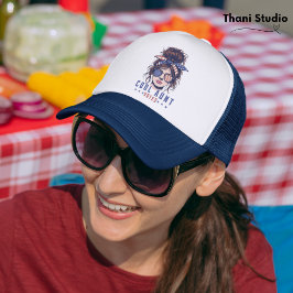 Cool Tante stemt  rommelig haar Lady Election Trucker Pet