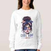 Cool Tante stemt  rommelig haar Lady Election Trui (Voorkant)