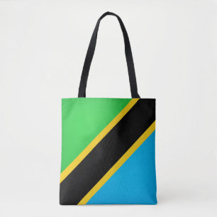 Cool Tanzania Flag Mode Draagtas