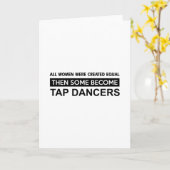 Cool Tap Dancing design Kaart (Gele Bloem)