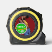 COOL! Tapemaat - Geel - Aangepast Rolmaat (Voorkant)