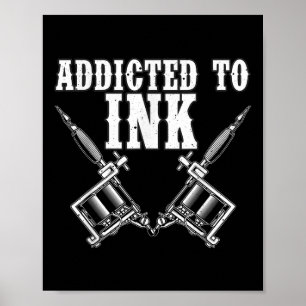Cool Tattoo Lover Art Voor Mannen Vrouwen Tatoeage Poster