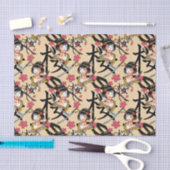 Cool tattoo lovers betegeld tissuepapier (Craft)