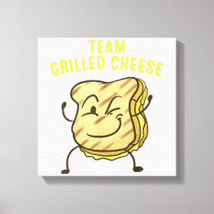 Cool Team Gegrilde Kaas Cadeau Grappige Squad Gero Canvas Afdruk
