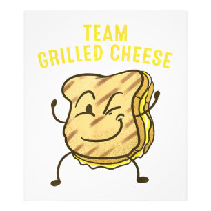 Cool Team Gegrilde Kaas Gift Grappig Squad Toasted Foto Afdruk