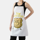 Cool Team Gegrilde Kaas Gift Grappig Squad Toasted Schort (Insitu)