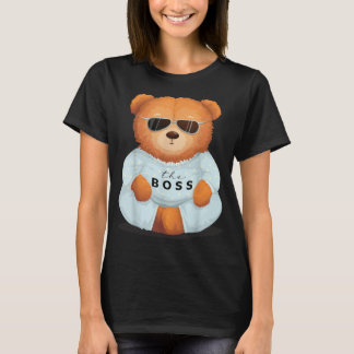 Cool Teddy Bear met zonnebril Teddy Lover, The B T-shirt