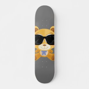 Cool Teddy Bear Skateboard