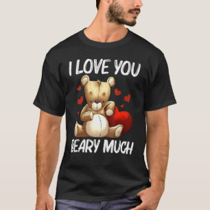 Cool Teddy Bear voor mannen Plush Stuffed Speelgoe T-shirt