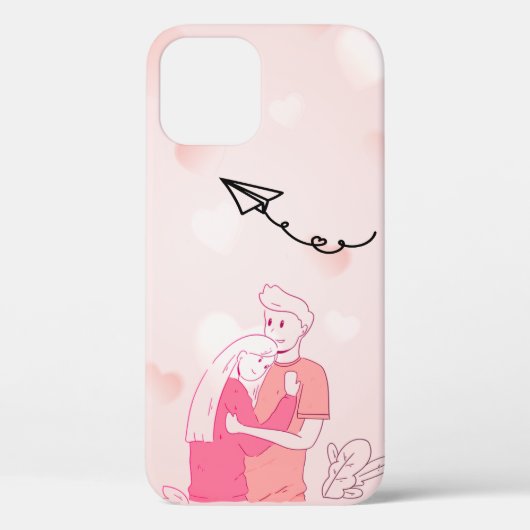 Cool tendance Couple rose Coque-Mate coque iphone (Verso)