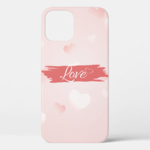 Cool tendance Pink Heart Love Coque-Mate coque iph