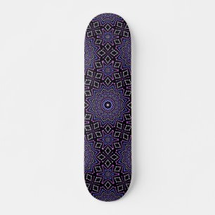 Cool & tendance Plat de Skateboard violet blanc po