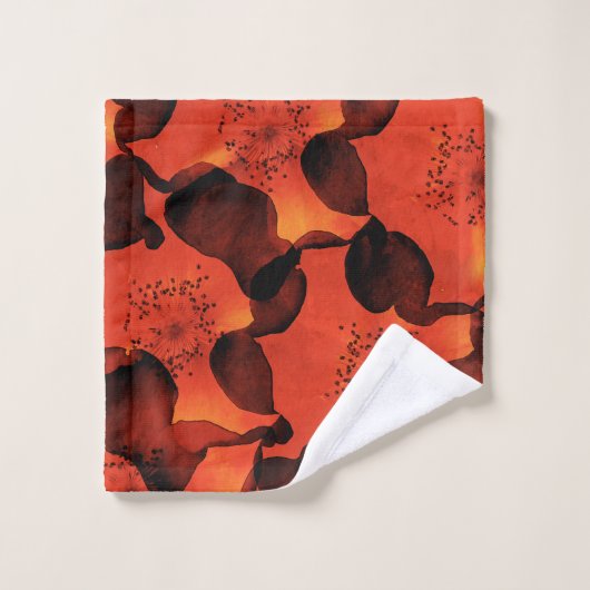 Cool, tendance, unique art numérique de motif de f (Gant de toilette)