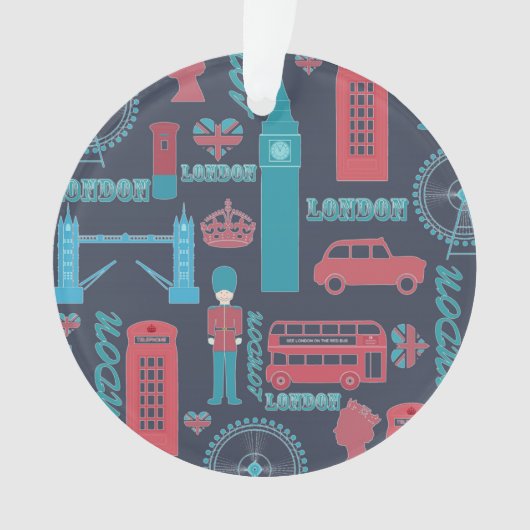 Cool tendance vintage Londres illustrations motif (devant)