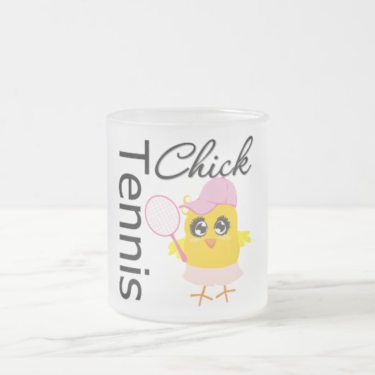 Cool Tennis Chick Matglas Koffiemok (Center)