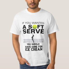 Cool Tennis Novelty Tennisspeler als ik wilde T-shirt