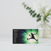 Cool Tennis Visitekaartje (Staand voorkant)